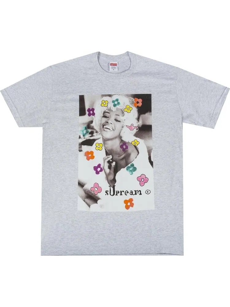 Футболка Supreme Naomi Tee 'Ash Grey' — изображение 1 из 2, серый