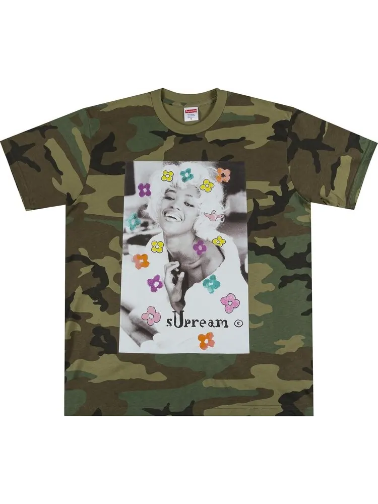 Футболка Supreme Naomi Tee 'Woodland Camo' — изображение 1 из 2, мульти