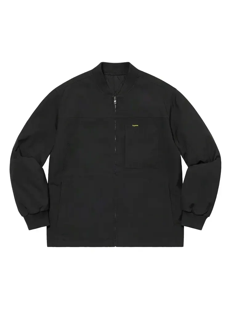 Двусторонняя рабочая куртка Supreme Tech Work Jacket — изображение 1 из 3, черный