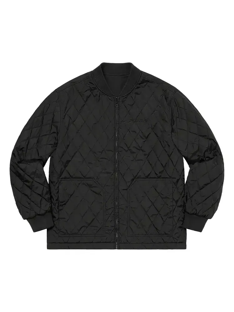 Двусторонняя рабочая куртка Supreme Tech Work Jacket — изображение 3 из 3, черный