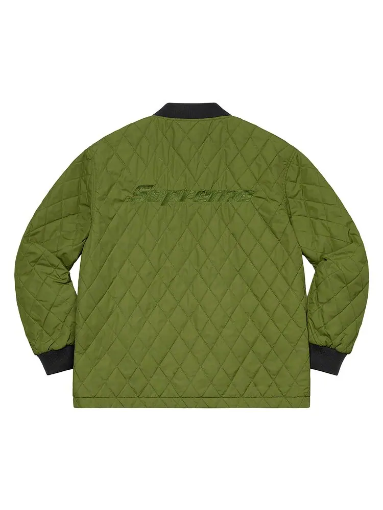 Куртка Supreme Reversible Tech Work Jacket 'Green' — изображение 2 из 3, зеленый