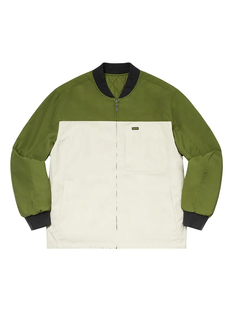 Куртка Supreme Reversible Tech Work Jacket 'Green' — изображение 3 из 3, зеленый