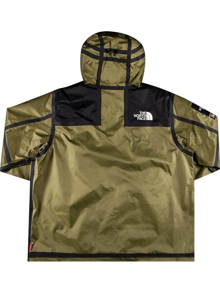 Куртка Supreme x The North Face Summit Series Outer Tape Seam Jacket Olive — изображение 2 из 3, зеленый