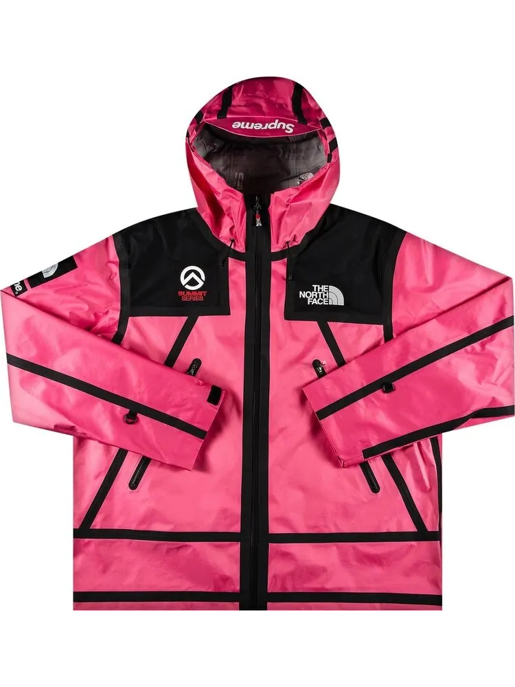 Куртка Supreme x The North Face Summit Series Outer Tape Seam Jacket Pink — изображение 1 из 3, розовый