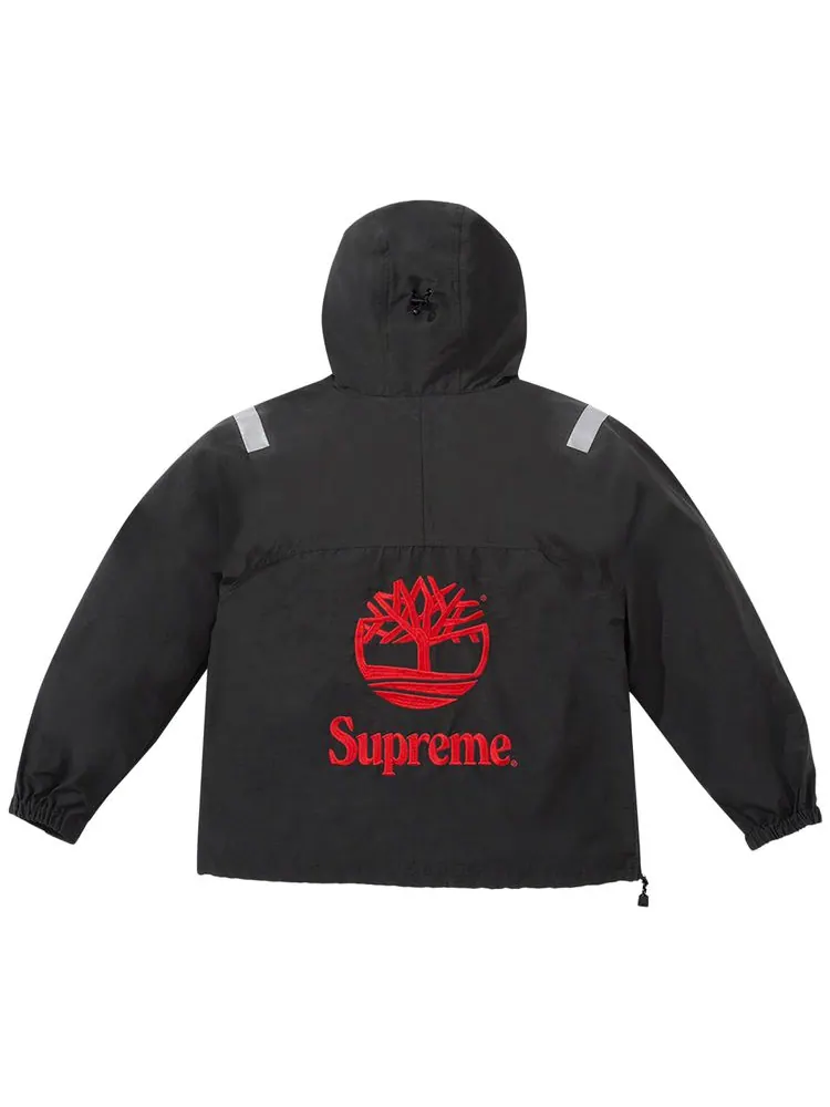 Анорак Supreme x Timberland с отражающей лентой — изображение 2 из 2, черный