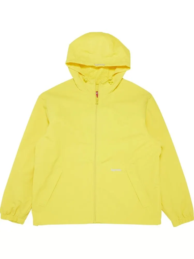 Куртка Supreme Reflective Zip Hooded Jacket 'Yellow' — изображение 1 из 3, желтый