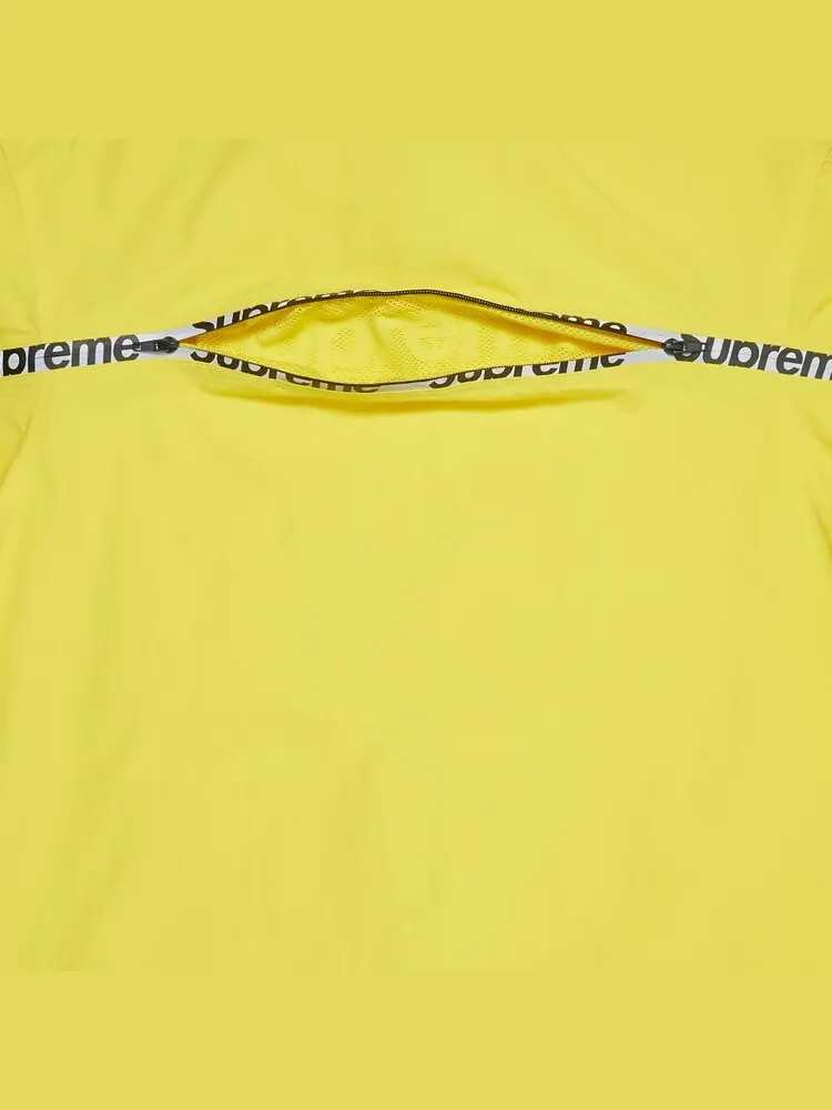 Куртка Supreme Reflective Zip Hooded Jacket 'Yellow' — изображение 3 из 3, желтый