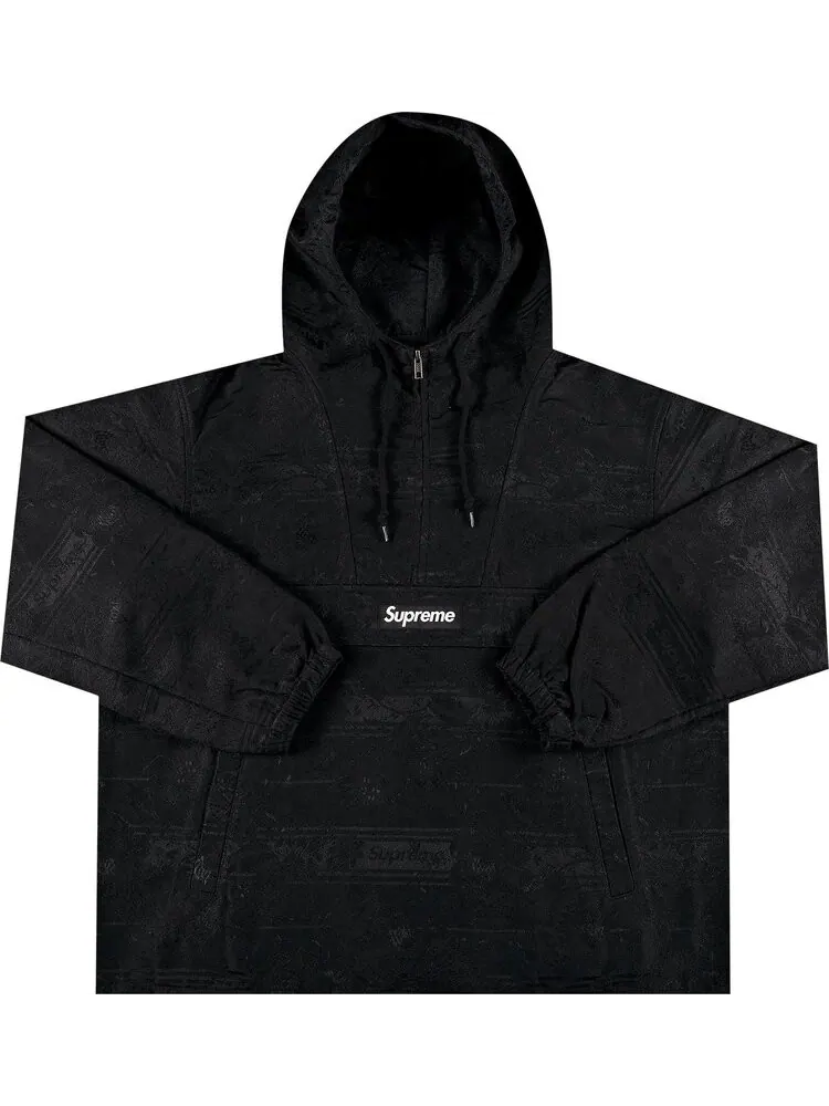 Анорак Supreme Floral Tapestry Anorak 'Black' — изображение 1 из 2, черный