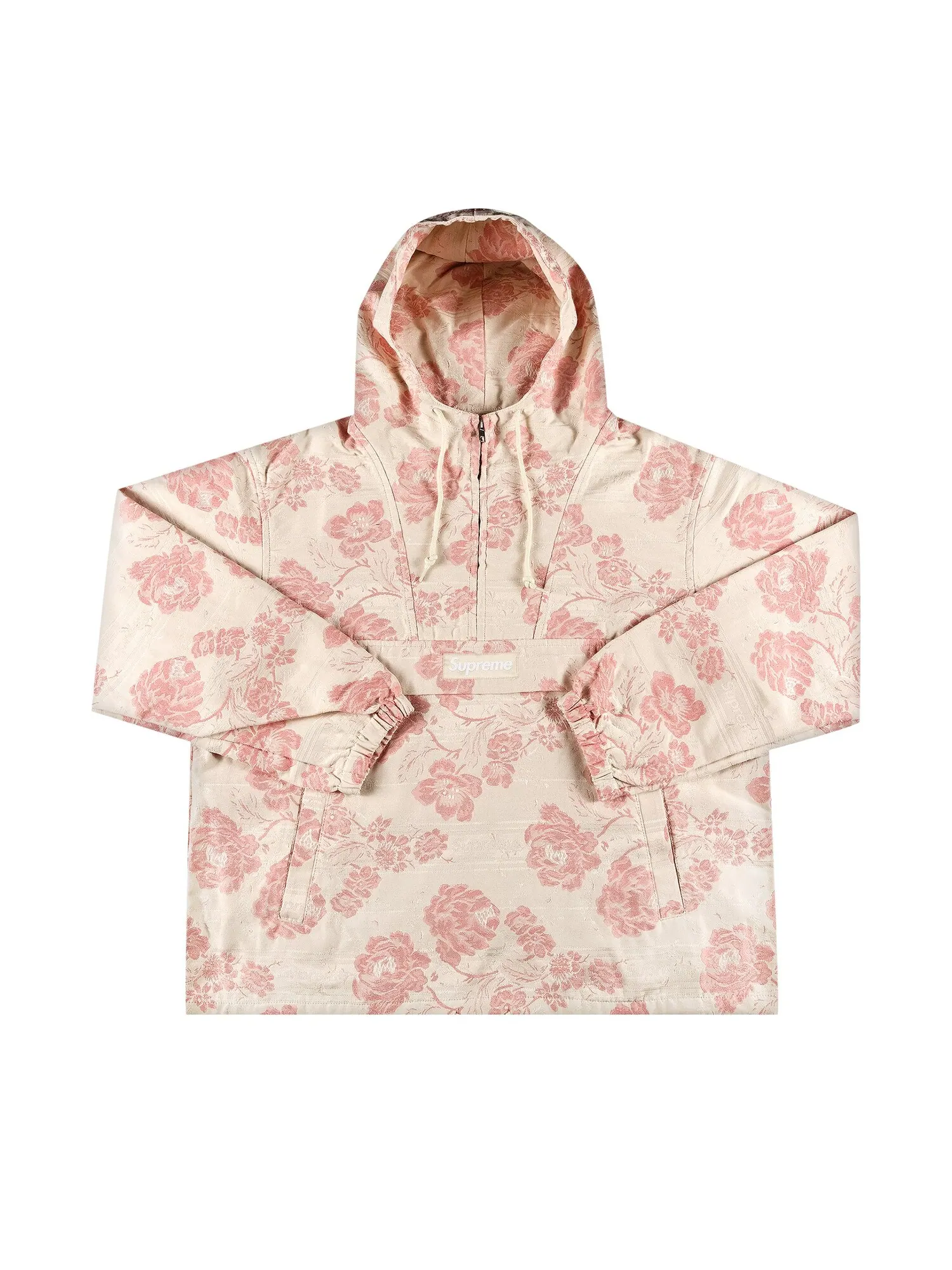 Анорак Supreme с цветочным принтом Розовый — изображение 1 из 2
