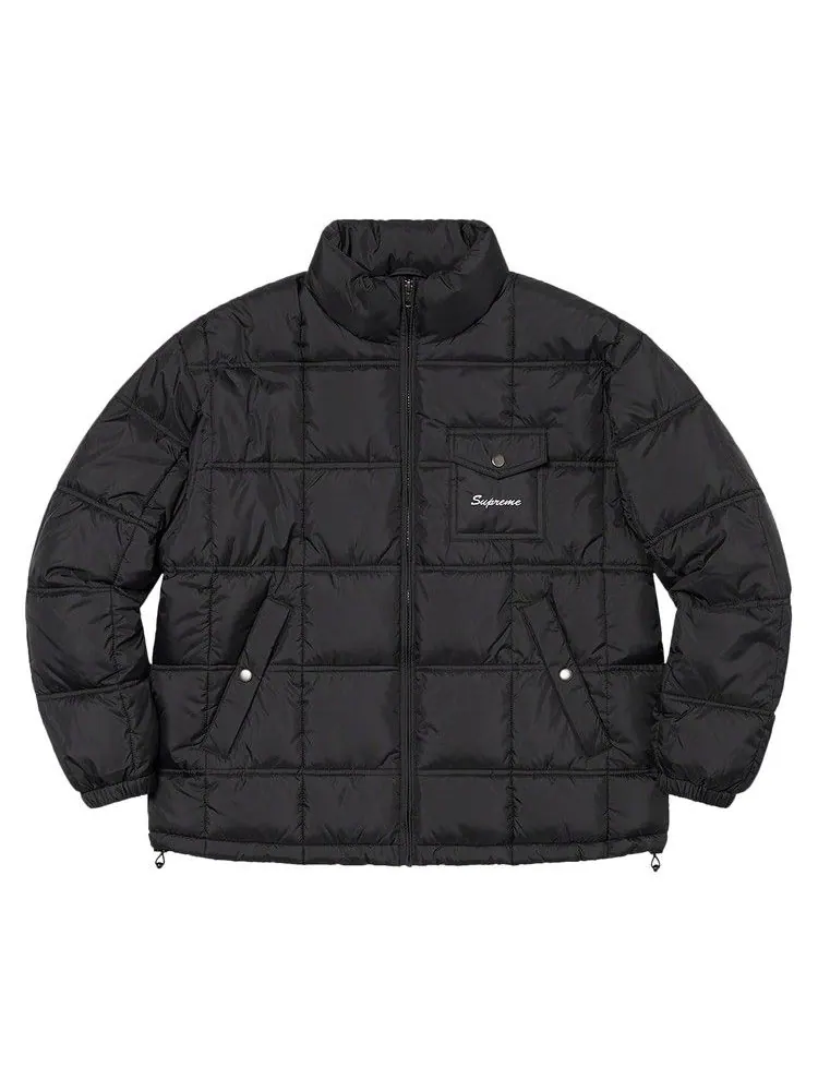 Куртка Supreme Iggy Pop Puffy Jacket — изображение 1 из 2, черный