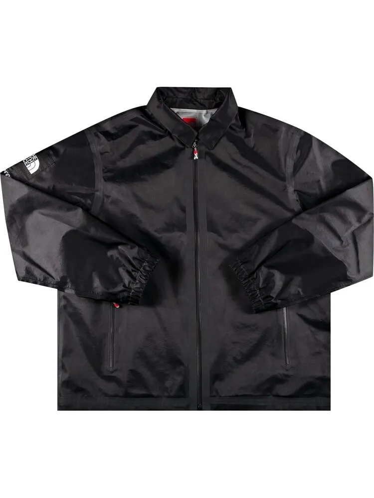 Куртка Supreme x The North Face Summit Series Outer Tape Seam Coaches Jacket 'Black' — изображение 1 из 3, черный
