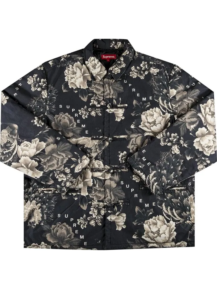 Куртка Supreme Peacock Jacket 'Black' — изображение 1 из 2, черный
