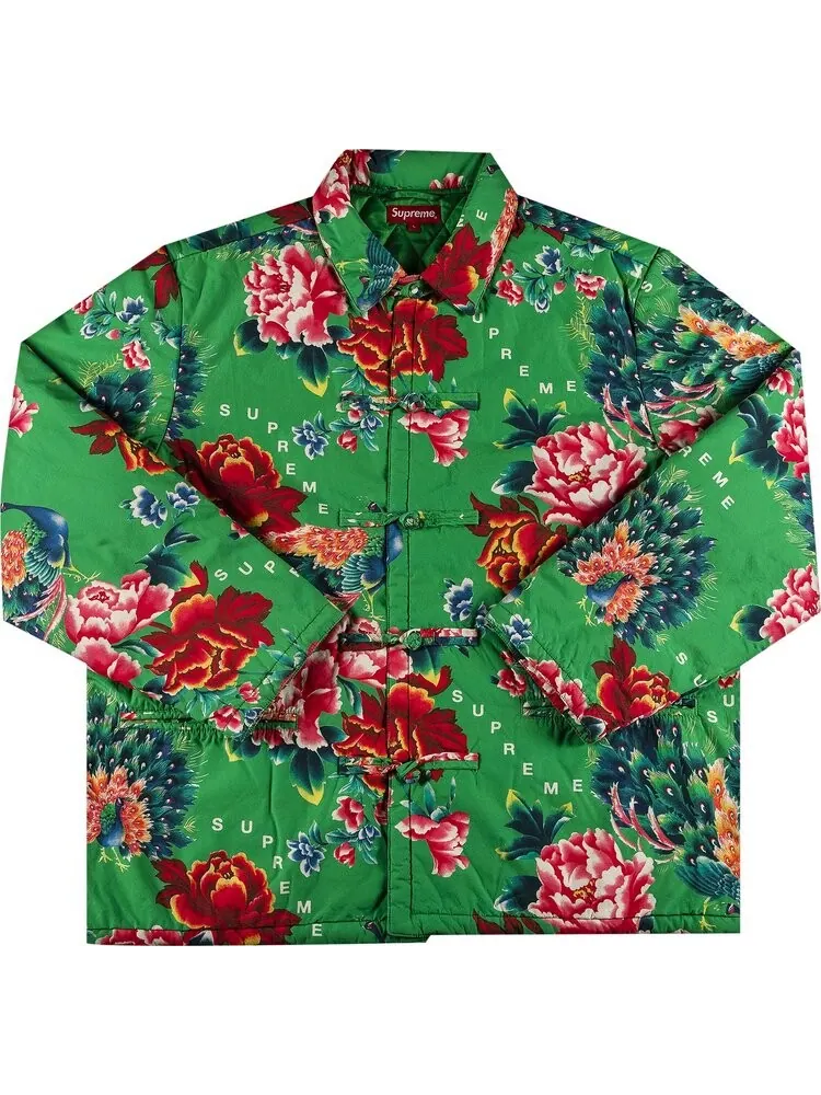 Куртка Supreme Peacock Jacket Bright Green — изображение 1 из 2, зеленый