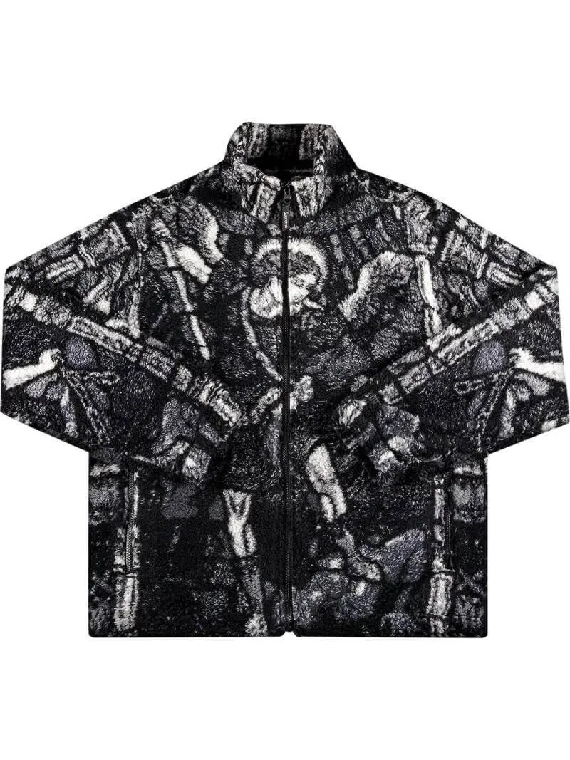 Флисовая куртка Supreme Saint Michael — изображение 1 из 3, черный