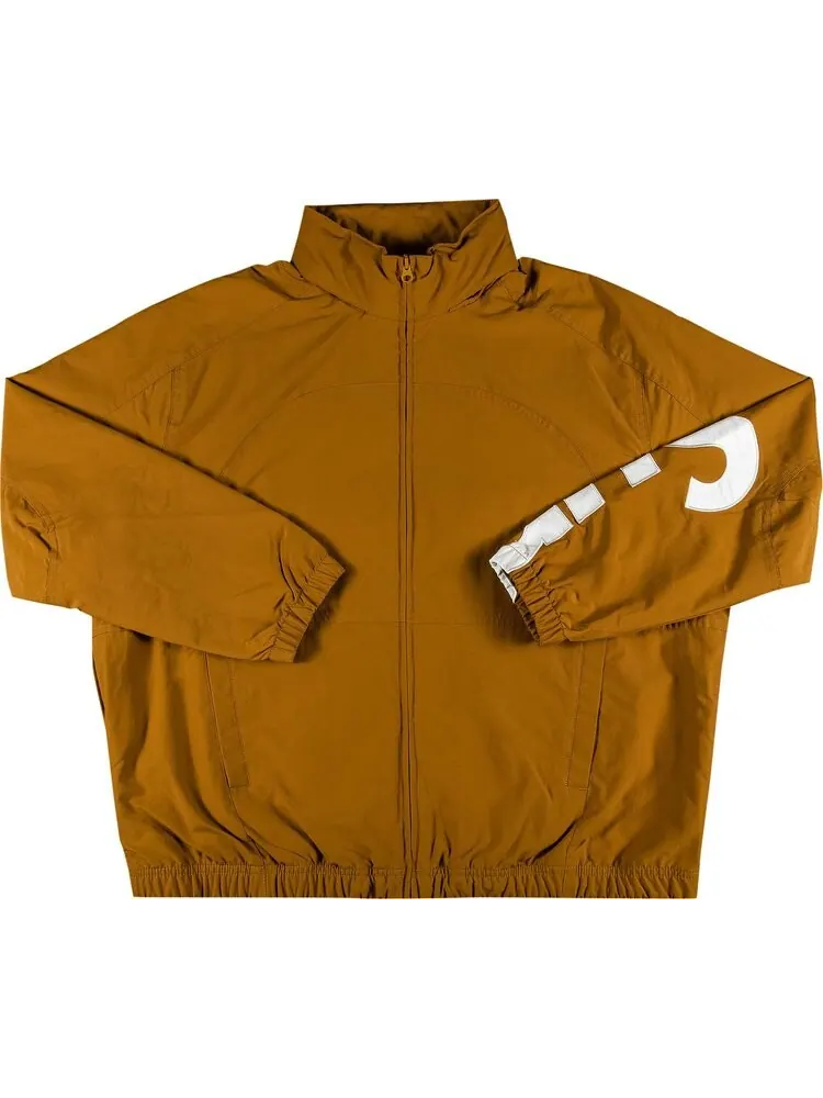 Куртка Supreme Spellout Track Jacket 'Dark Gold' — изображение 1 из 2, загар