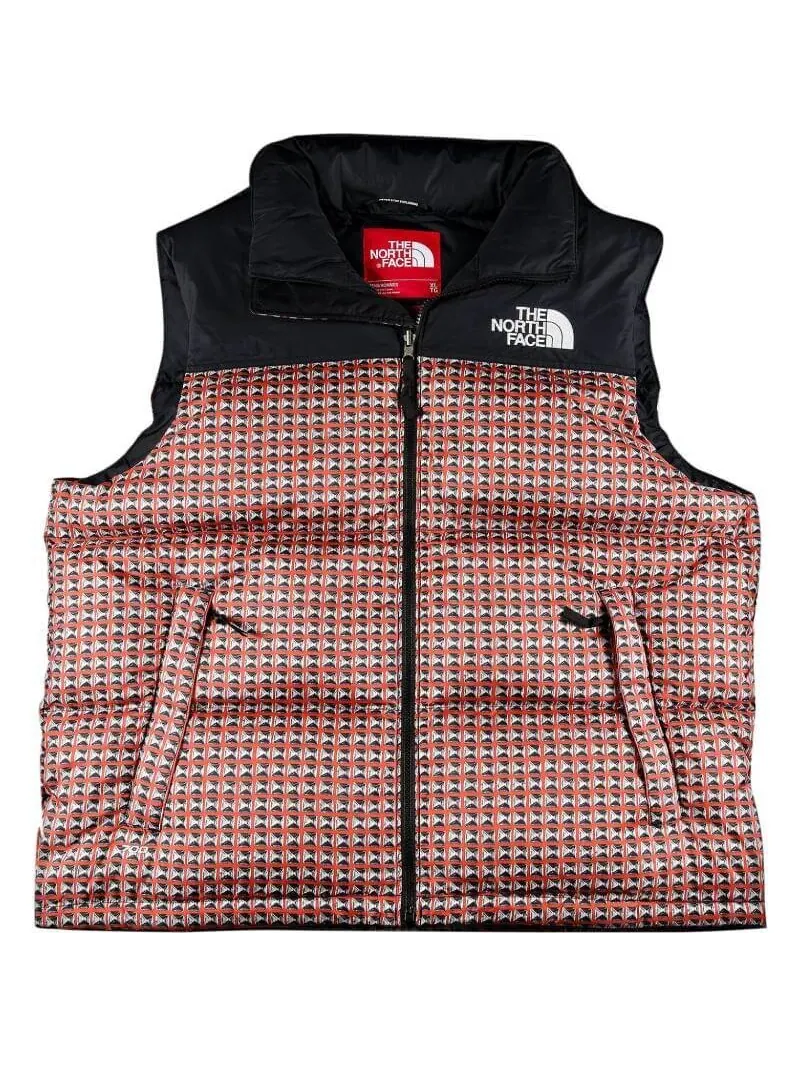 Жилет Supreme x The North Face Studded Nuptse Vest — изображение 1 из 2, красный