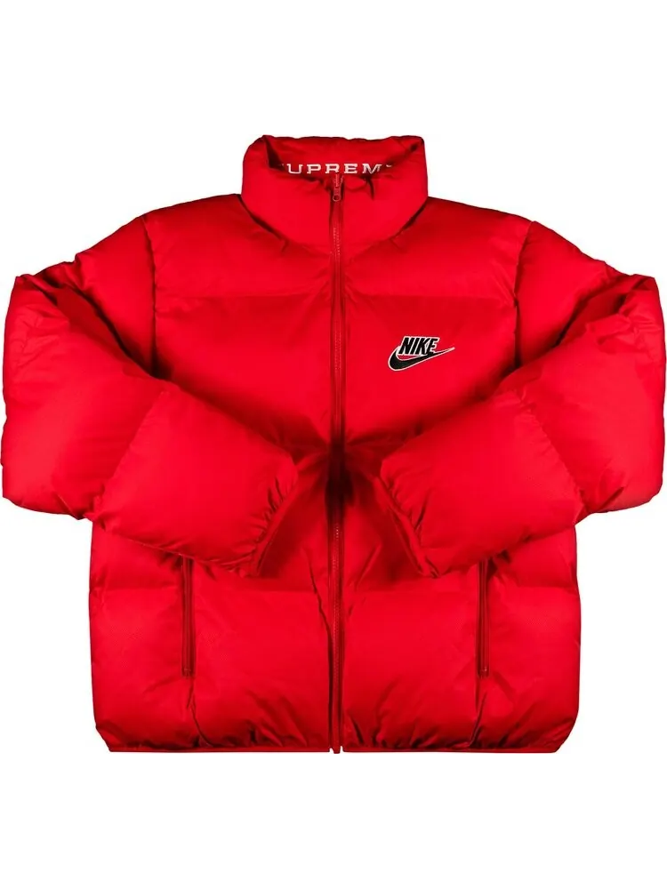 Куртка Supreme x Nike Reversible Puffy Jacket 'Red' — изображение 1 из 3, красный