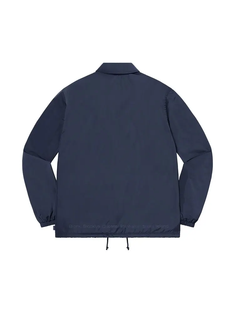 Куртка Supreme Five Boroughs Coaches Jacket 'Navy' — изображение 2 из 2, темно-синий