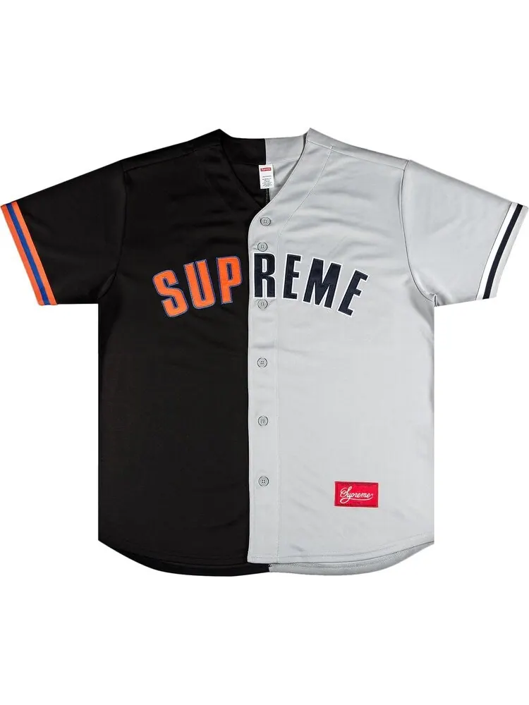 Футболка Supreme Don't Hate Baseball Jersey 'Black' — изображение 1 из 3, черный