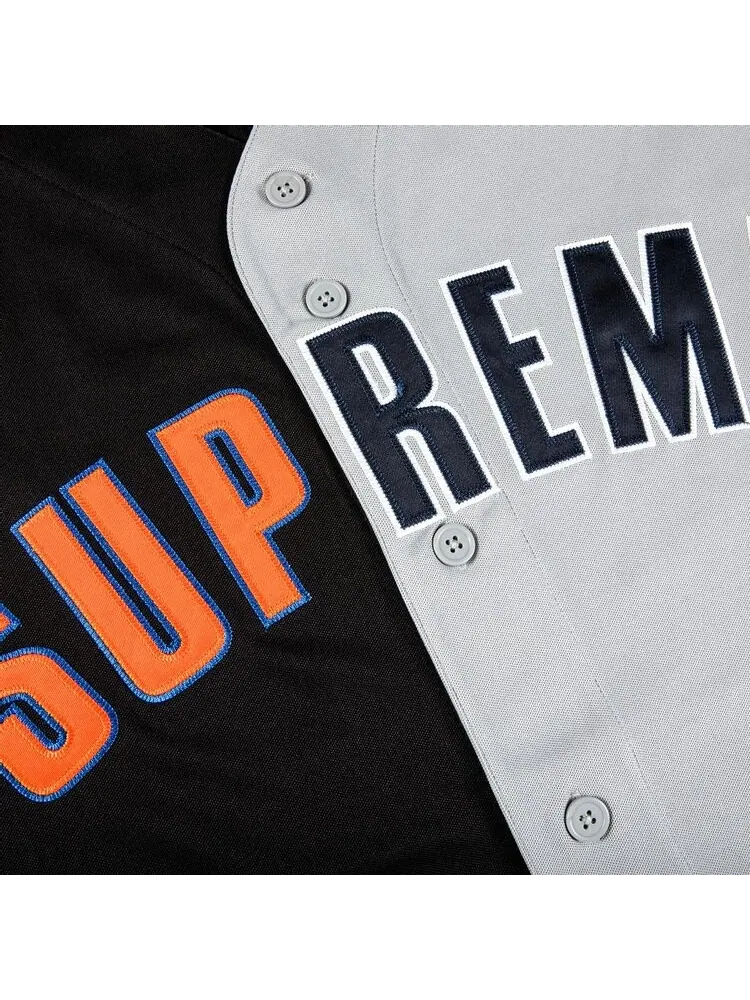Футболка Supreme Don't Hate Baseball Jersey 'Black' — изображение 3 из 3, черный