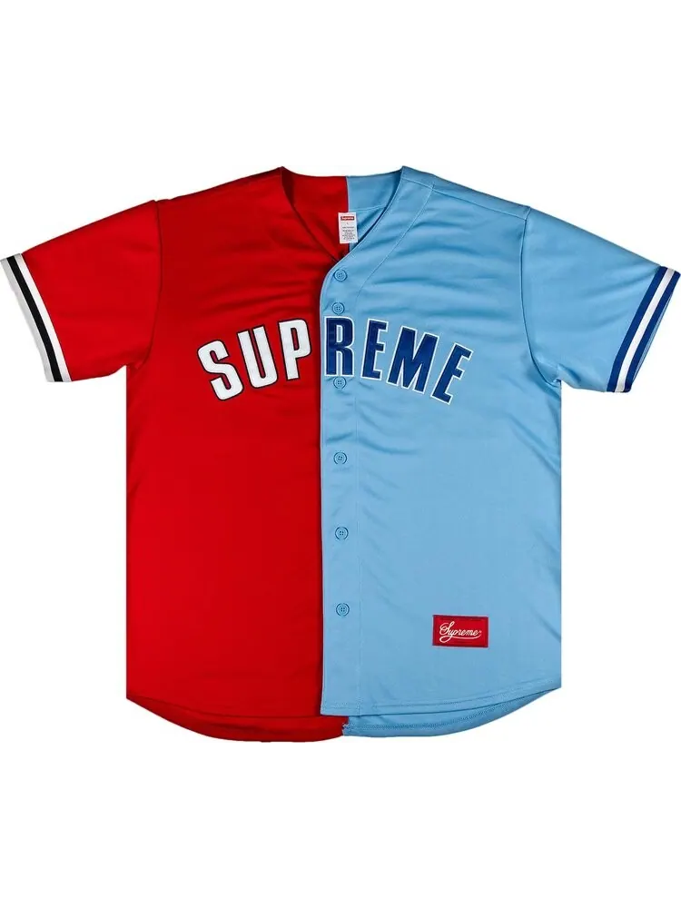 Футболка Supreme Don't Hate Baseball Jersey 'Red' — изображение 1 из 3, красный