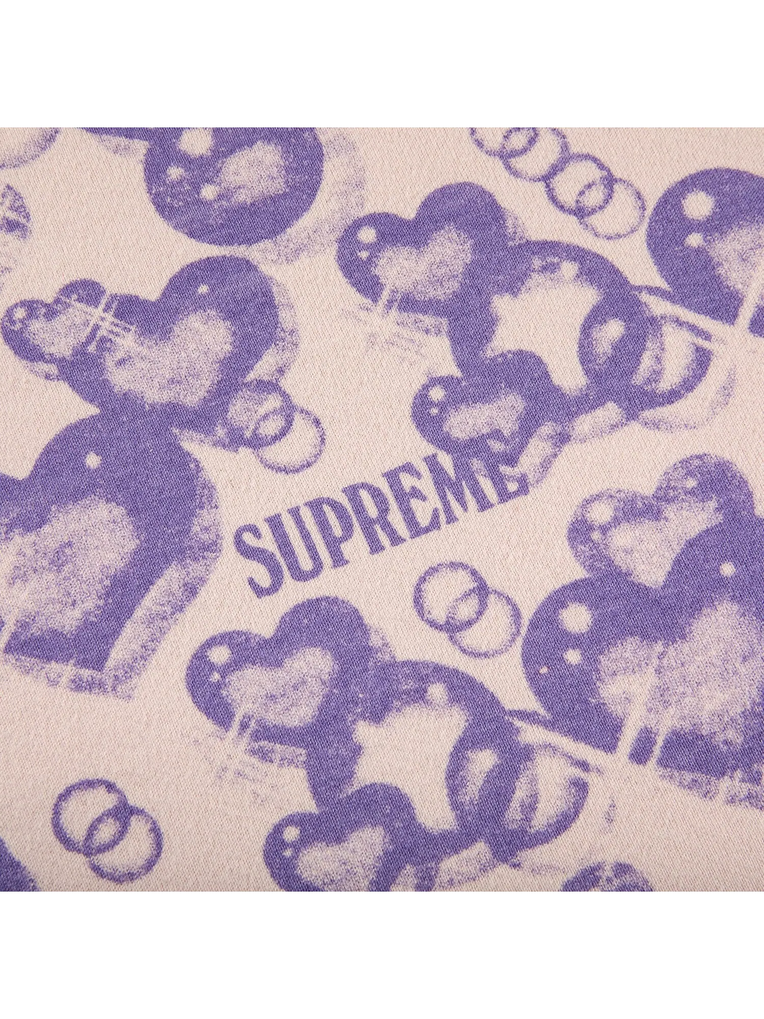 Топ с короткими рукавами Supreme Hearts — изображение 2 из 2, светло-розовый
