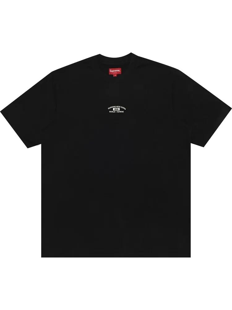 Футболка Supreme World Famous Short-Sleeve Top 'Black' — изображение 1 из 1, черный