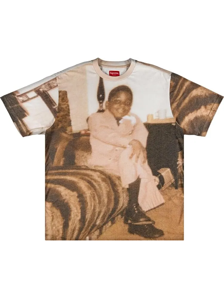 Футболка Supreme Biggie Short-Sleeve Top 'Multicolor' — изображение 1 из 4, мульти