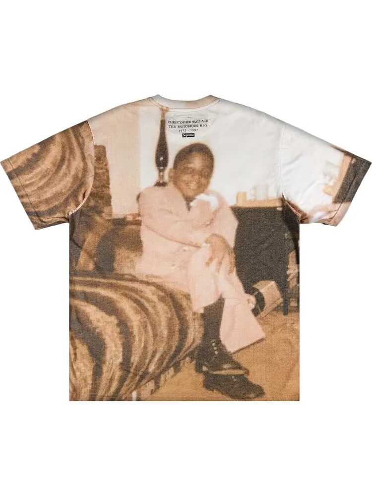 Футболка Supreme Biggie Short-Sleeve Top 'Multicolor' — изображение 2 из 4, мульти