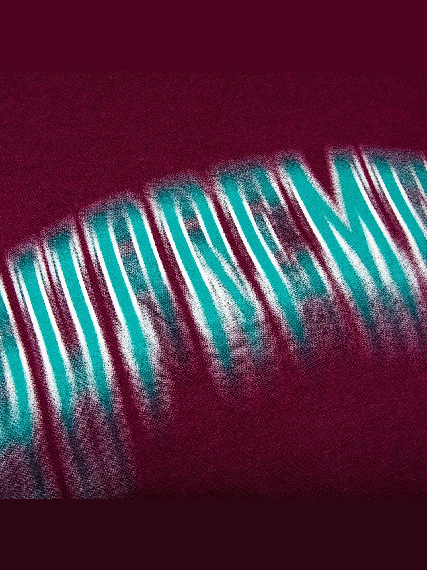 Топ с короткими рукавами Supreme Blurred Arc, цвет Сливовый — изображение 2 из 2