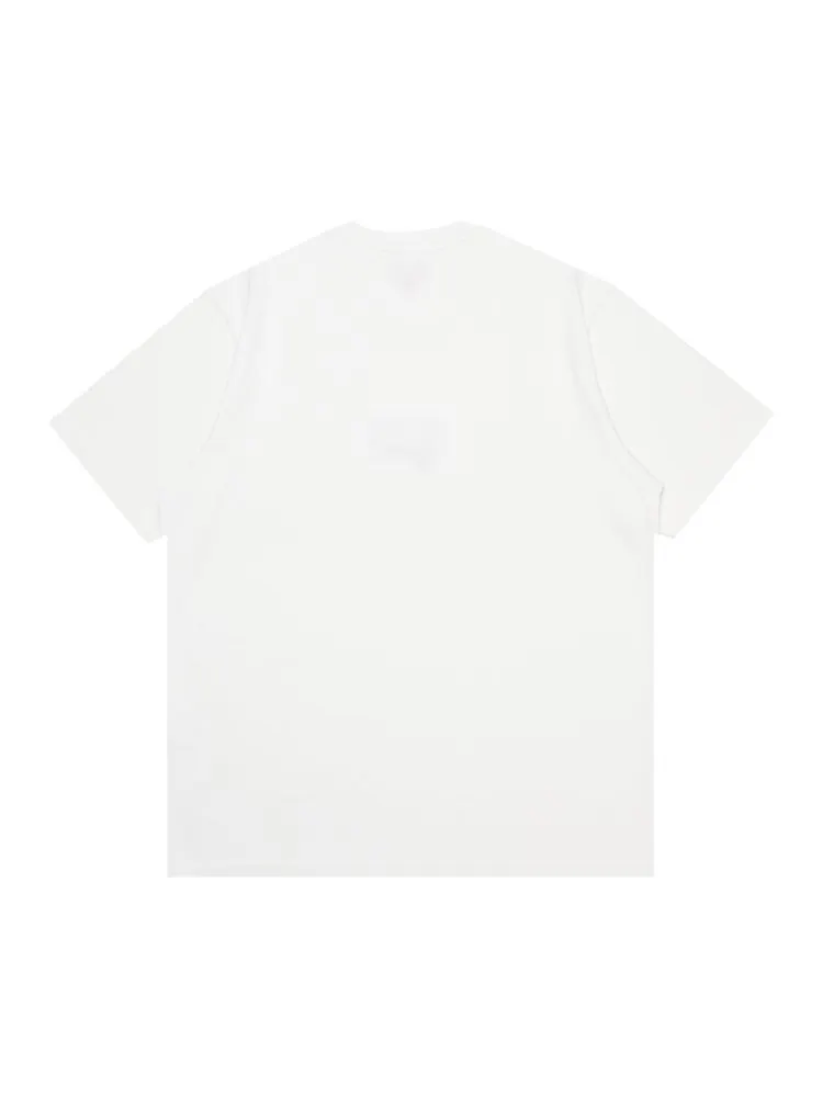 Футболка Supreme Signature Label Short-Sleeve Top 'White' — изображение 2 из 3, белый