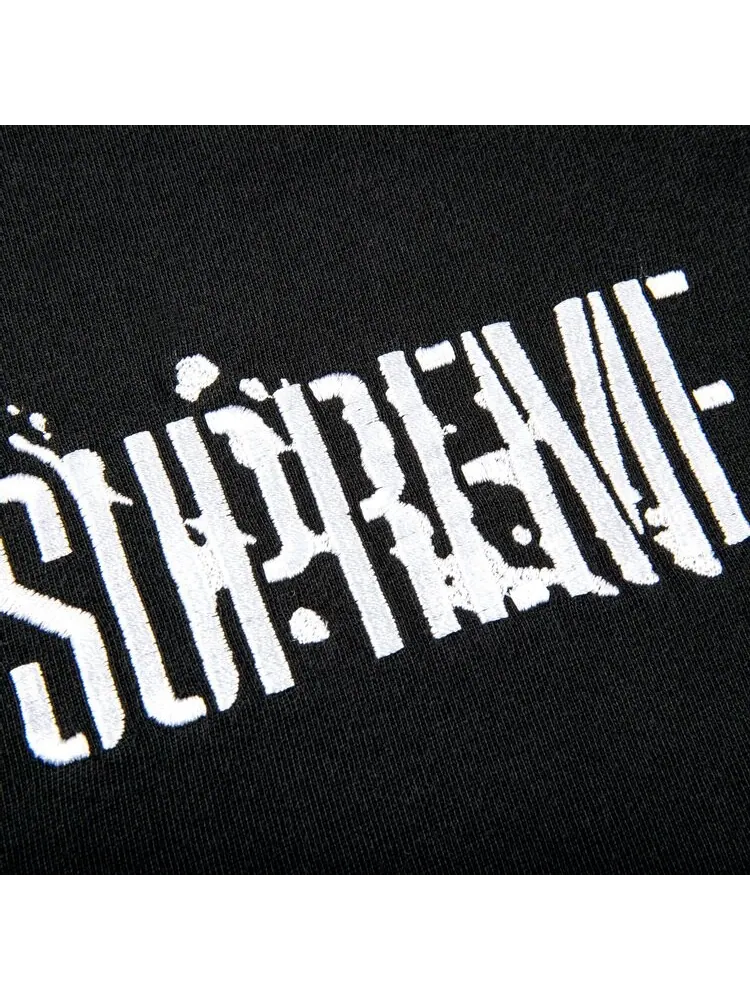 Футболка Supreme Splatter Short-Sleeve Top 'Black' — изображение 2 из 2, черный