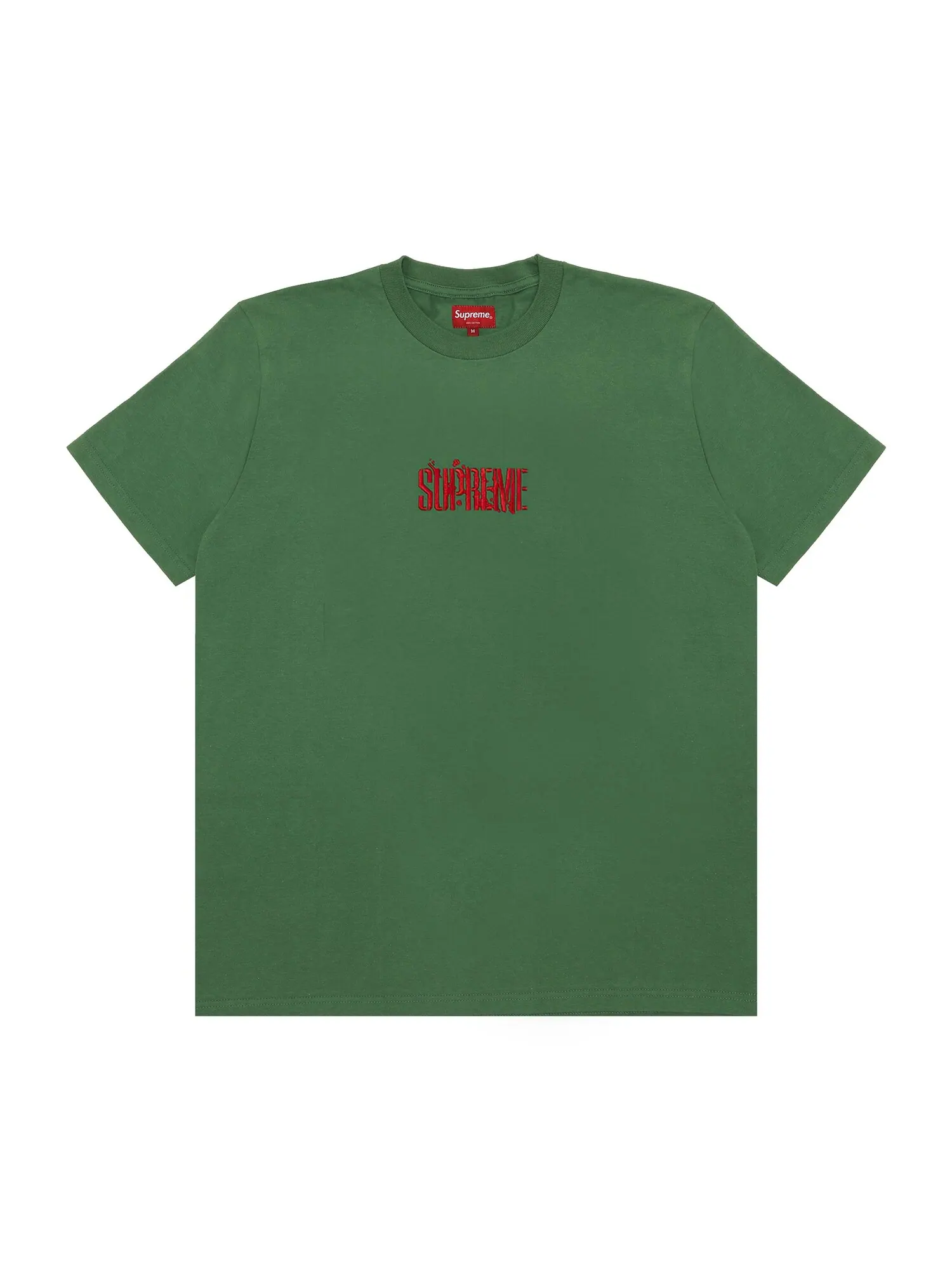 Топ с короткими рукавами Supreme Splatter — изображение 1 из 1, зеленый