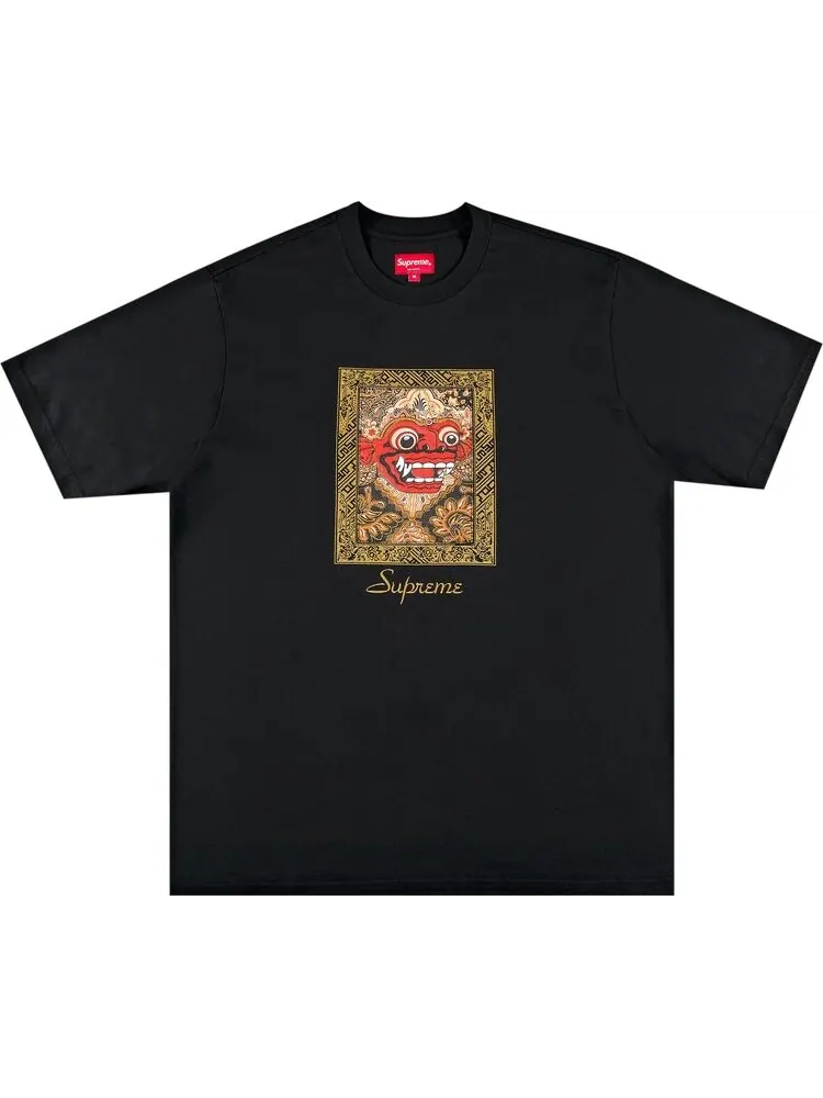 Футболка Supreme Barong Patch Short-Sleeve Top 'Black' — изображение 1 из 2, черный