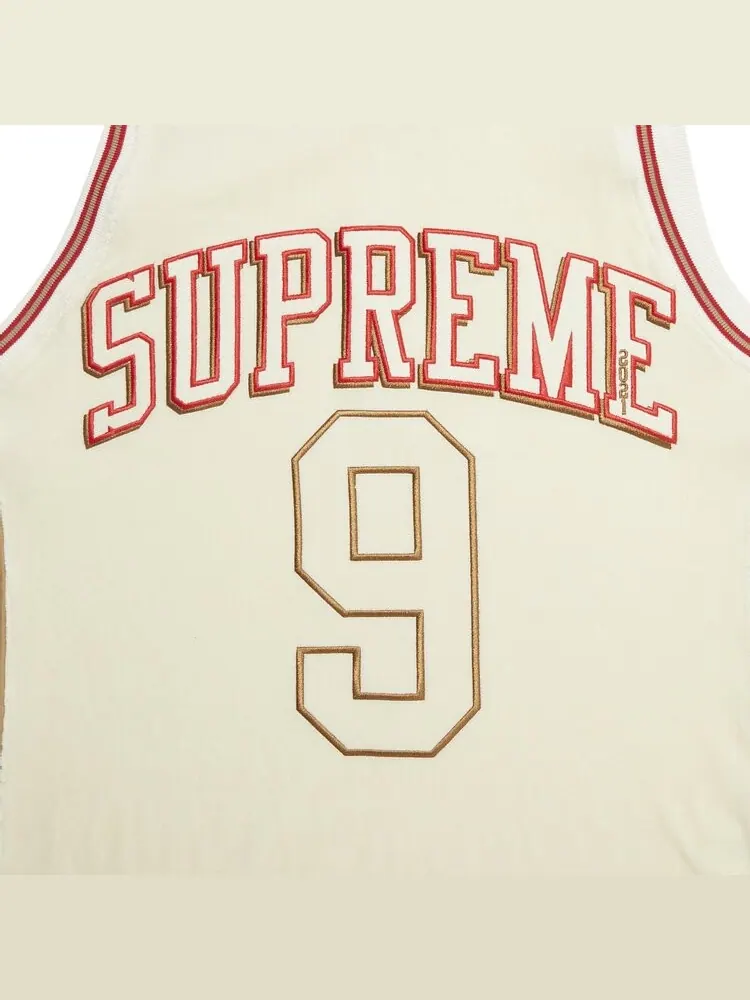 Футболка Supreme Terry Basketball Jersey 'Stone' — изображение 3 из 3, мульти