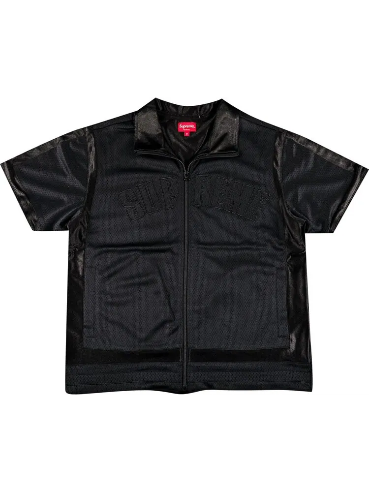 Топ Supreme Mesh Warm Up Top 'Black' — изображение 1 из 3, черный