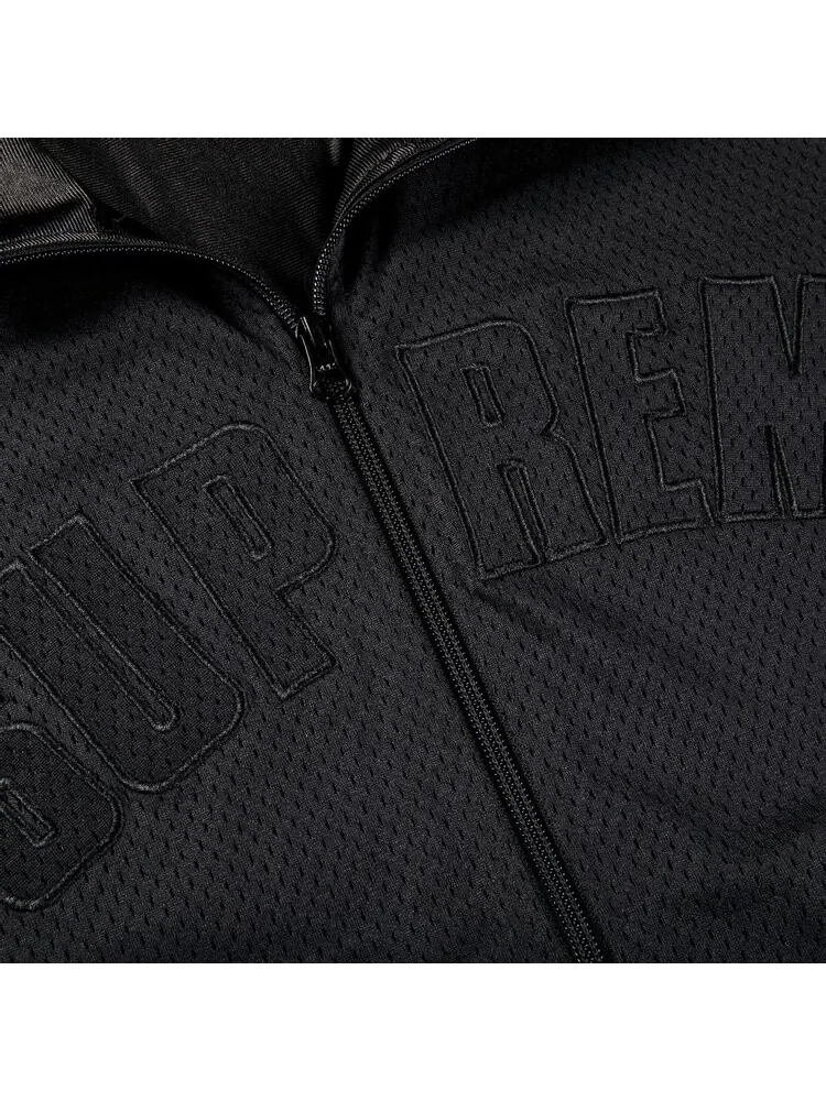 Топ Supreme Mesh Warm Up Top 'Black' — изображение 3 из 3, черный