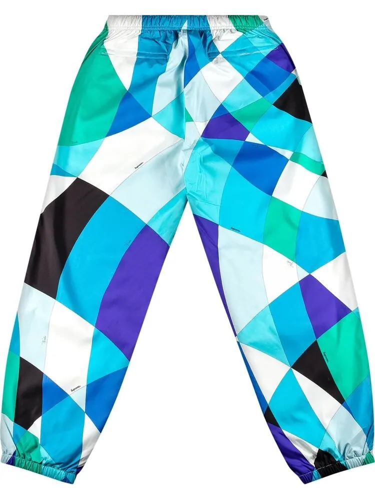 Брюки Supreme x Emilio Pucci Sport Pant 'Blue' — изображение 2 из 3, мульти