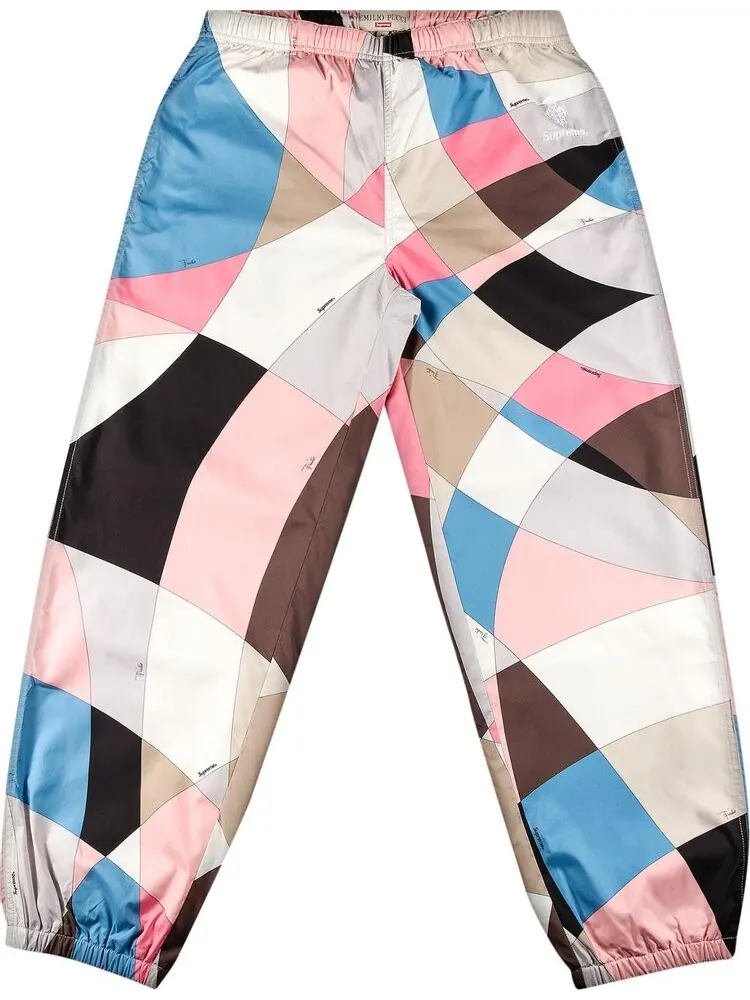 Брюки Supreme x Emilio Pucci Sport Pant 'Dusty Pink' — изображение 1 из 3, мульти