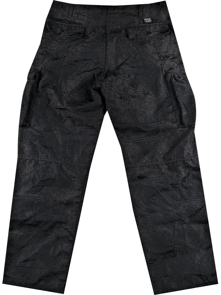 Брюки Supreme Floral Tapestry Cargo Pant 'Black' — изображение 2 из 3, черный