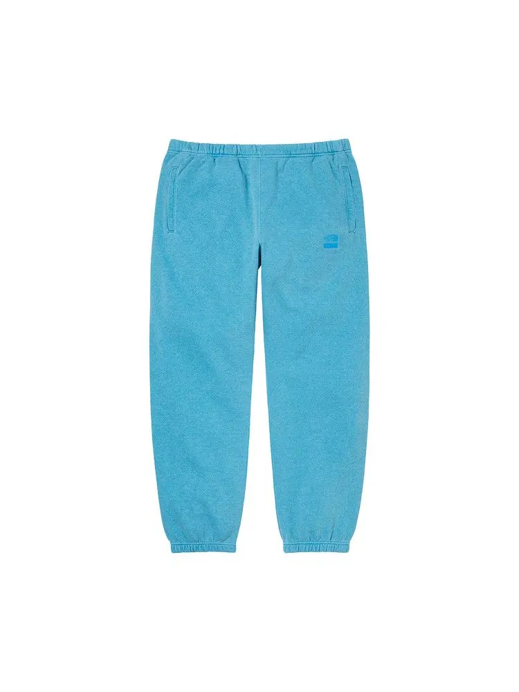 Спортивные брюки Supreme x The North Face Pigment Printed Sweatpant — изображение 1 из 2, бирюзовый