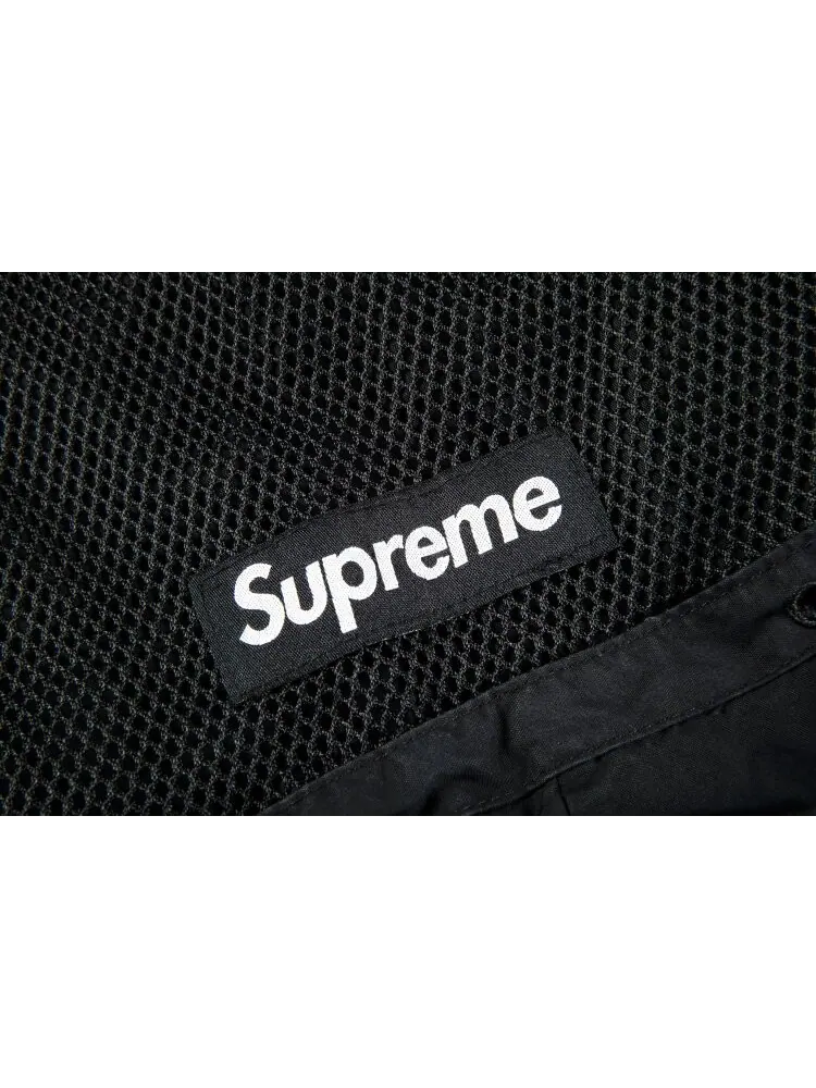 Брюки Supreme Mesh Pocket Belted Cargo Pant 'Black' — изображение 3 из 3, черный