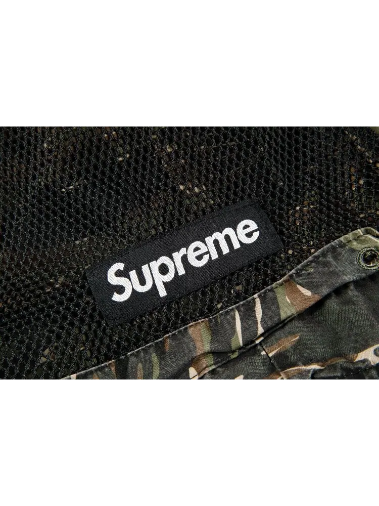 Брюки Supreme Mesh Pocket Belted Cargo Pant 'Tigerstripe Camo' — изображение 3 из 3, мульти
