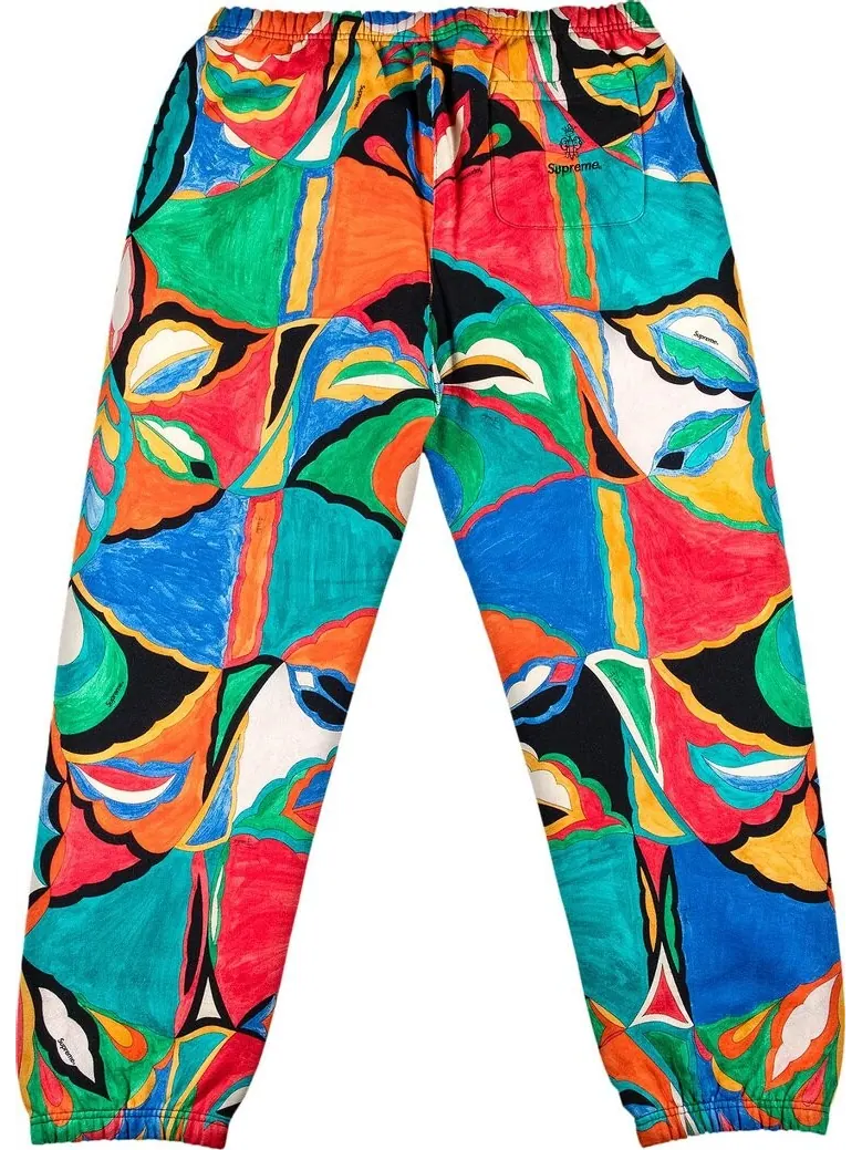 Спортивные брюки Supreme x Emilio Pucci Sweatpant 'Multicolor' — изображение 2 из 3, мульти
