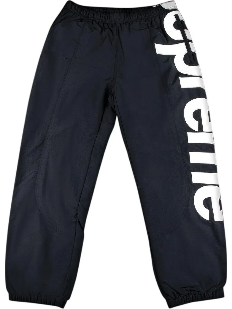Брюки Supreme Spellout Track Pant 'Black' — изображение 1 из 3, черный