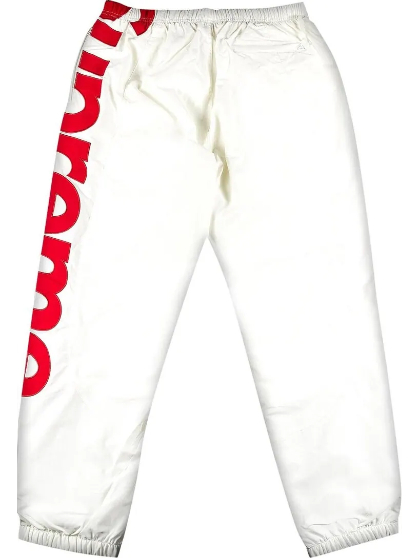 Брюки Supreme Spellout Track Pant 'White' — изображение 2 из 3, белый