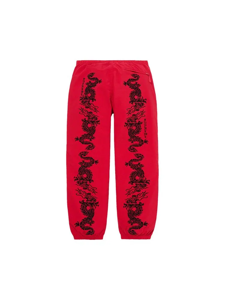 Брюки Supreme Dragon Track Pant — изображение 2 из 2, красный