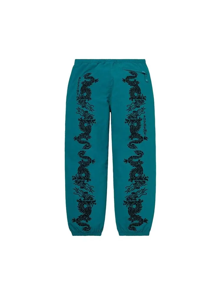 Спортивные брюки Supreme Dragon Track Pant Teal — изображение 2 из 2, бирюзовый