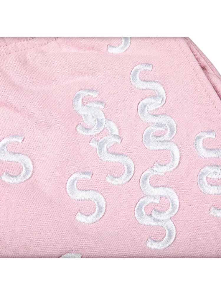 Спортивные шорты Supreme Embroidered S Sweatshort Light Pink — изображение 3 из 3, розовый