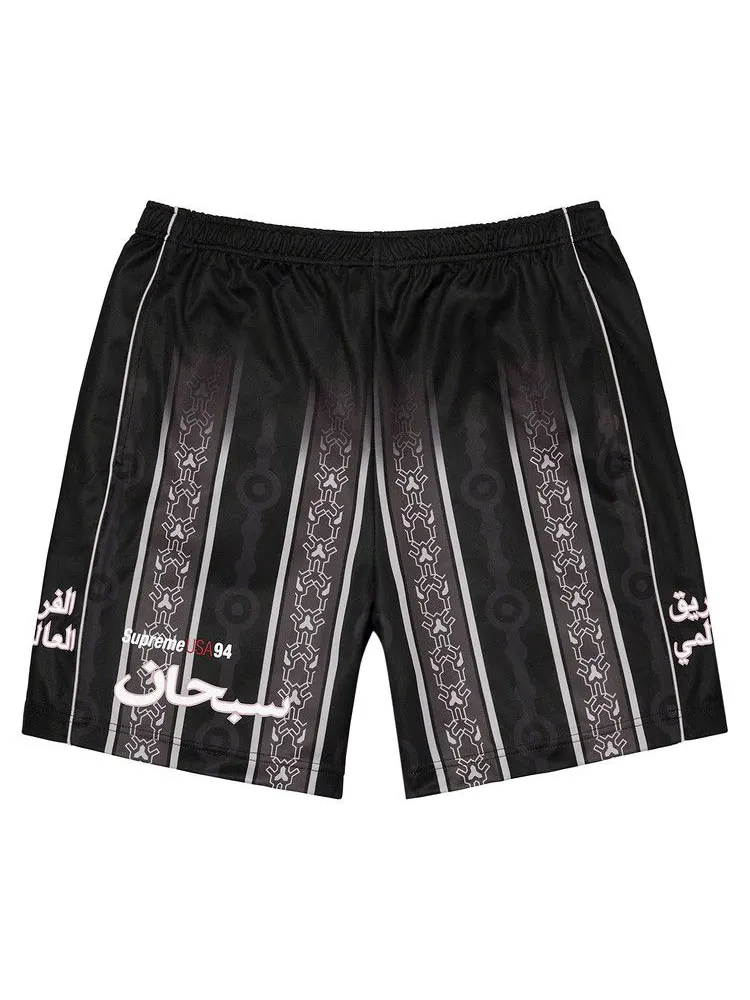 Шорты Supreme Arabic Logo Soccer Short — изображение 1 из 2, черный